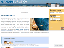 Tablet Screenshot of gandiaturistica.com